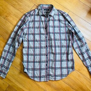 Banana Republic Luxe flannel Camden fit men’s long sleeve